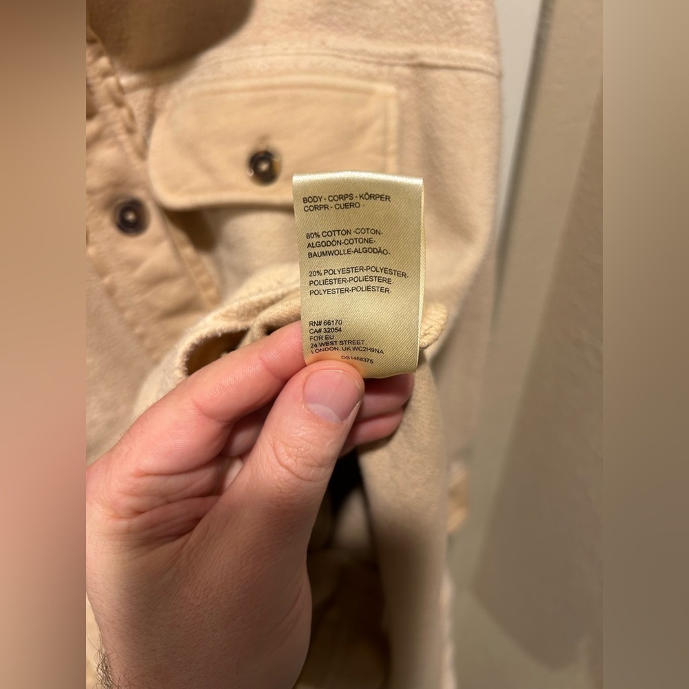 Free People Ruby Jacket Shaket in Mustard Seed or Sweetheart Sunrise,M - Picture 10 of 12